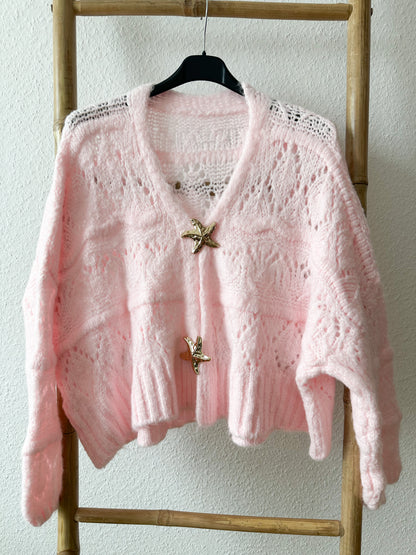 Strickjacke Seestern 6 Farben