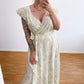 Wickelkleid Milk Gelb