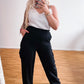 Stoffhose in 2 Farben 30% Seide 105cm lang