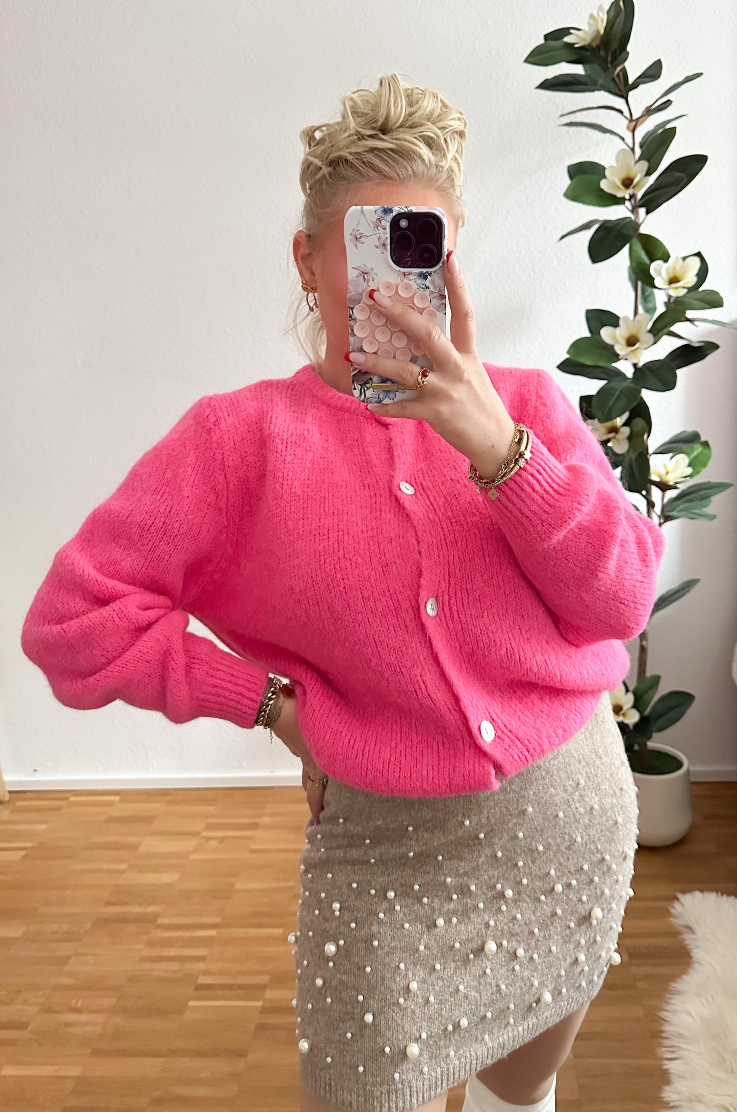 Strickjacke Alpaca super weich in 8 Farben