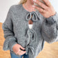 Strickpullover-Schleife super weich 4 Farben