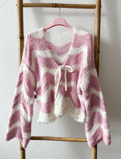 Strickjacke bunt 8 Farben
