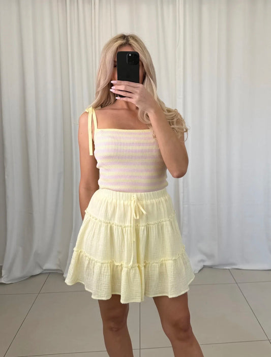 Top Amanda Schleife 4 Farben