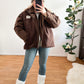Jacke Oversice Cozy  in 4 Farben gefüttert ultra Soft