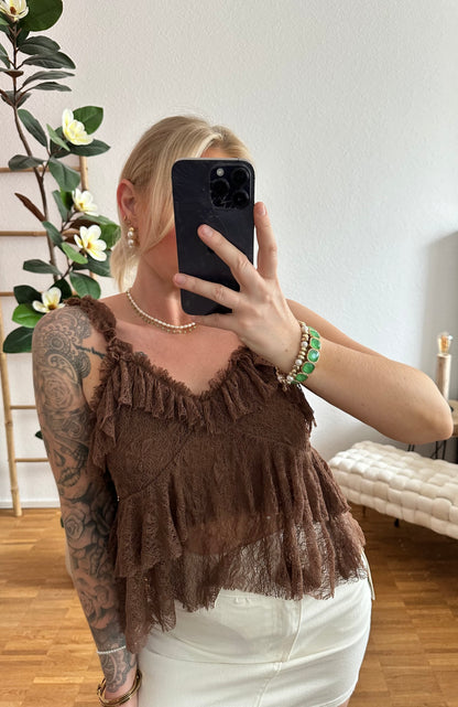 Top Emely Spitze in 3 Farben