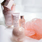 Bath Care Set Shaker Rose Bath Fizzer Handcream Showergel Shower Sponge with Shaker