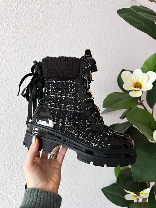 Winter-Boot Bling Rose Luxe