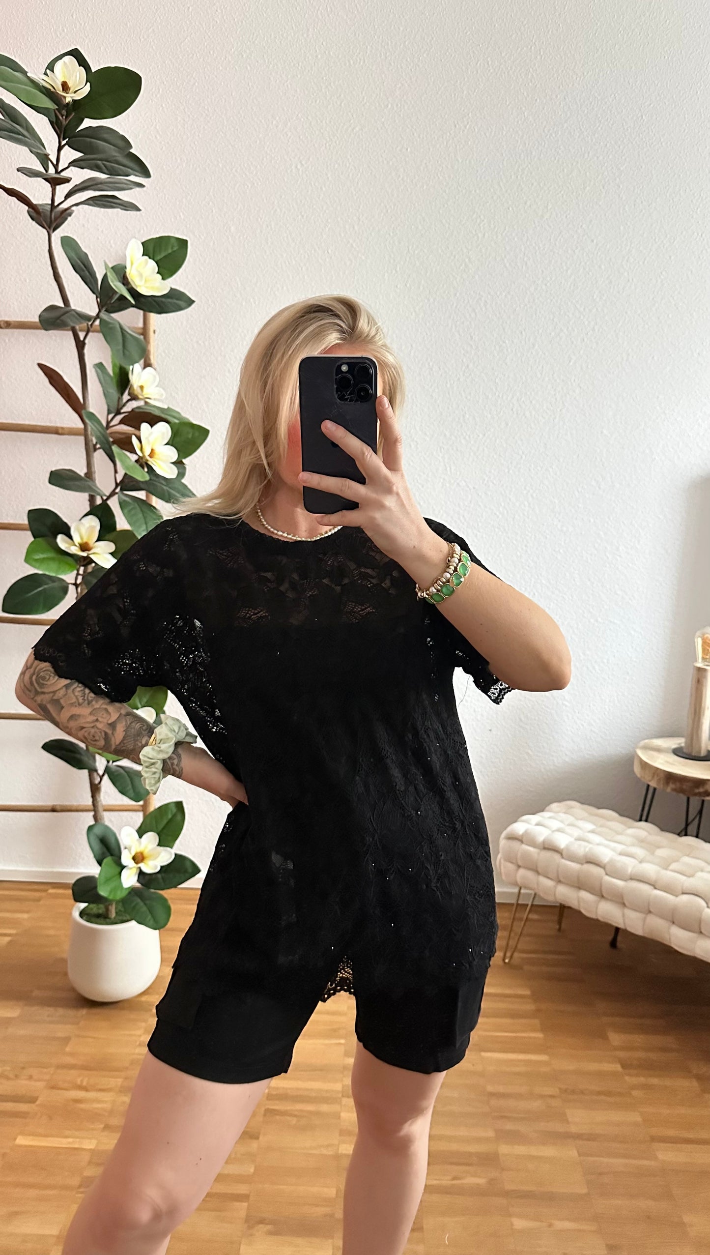 T-Shirt Spitze Luna Bling 3 Farben