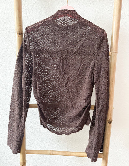 Oberteil Spitze in 3 Farben Stretch