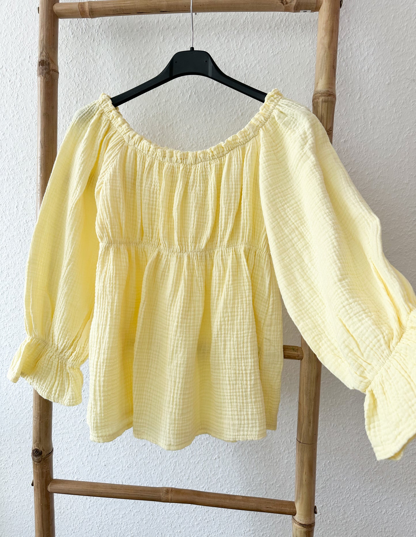 Musselin Bluse Orient in 4 Farben