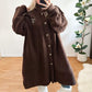 Cardigan/Jacke Teddy Leo Herz in 4 Farben Ultra soft