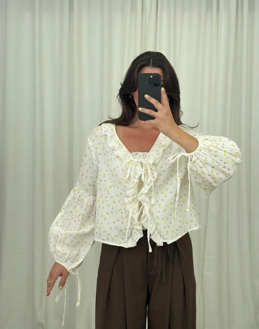 Bluse Musselin Eva in 2 Farben