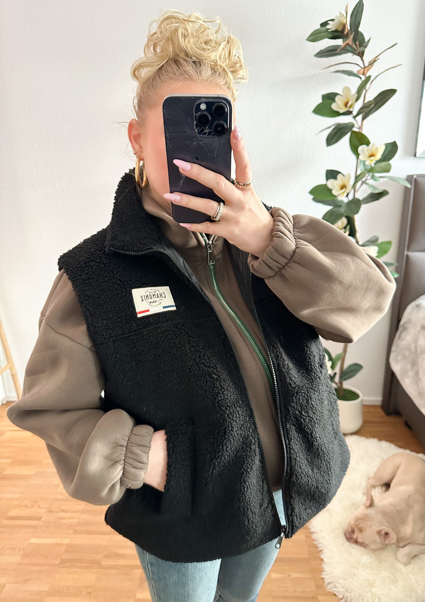 Weste-Teddy Ultra soft in 4 Farben