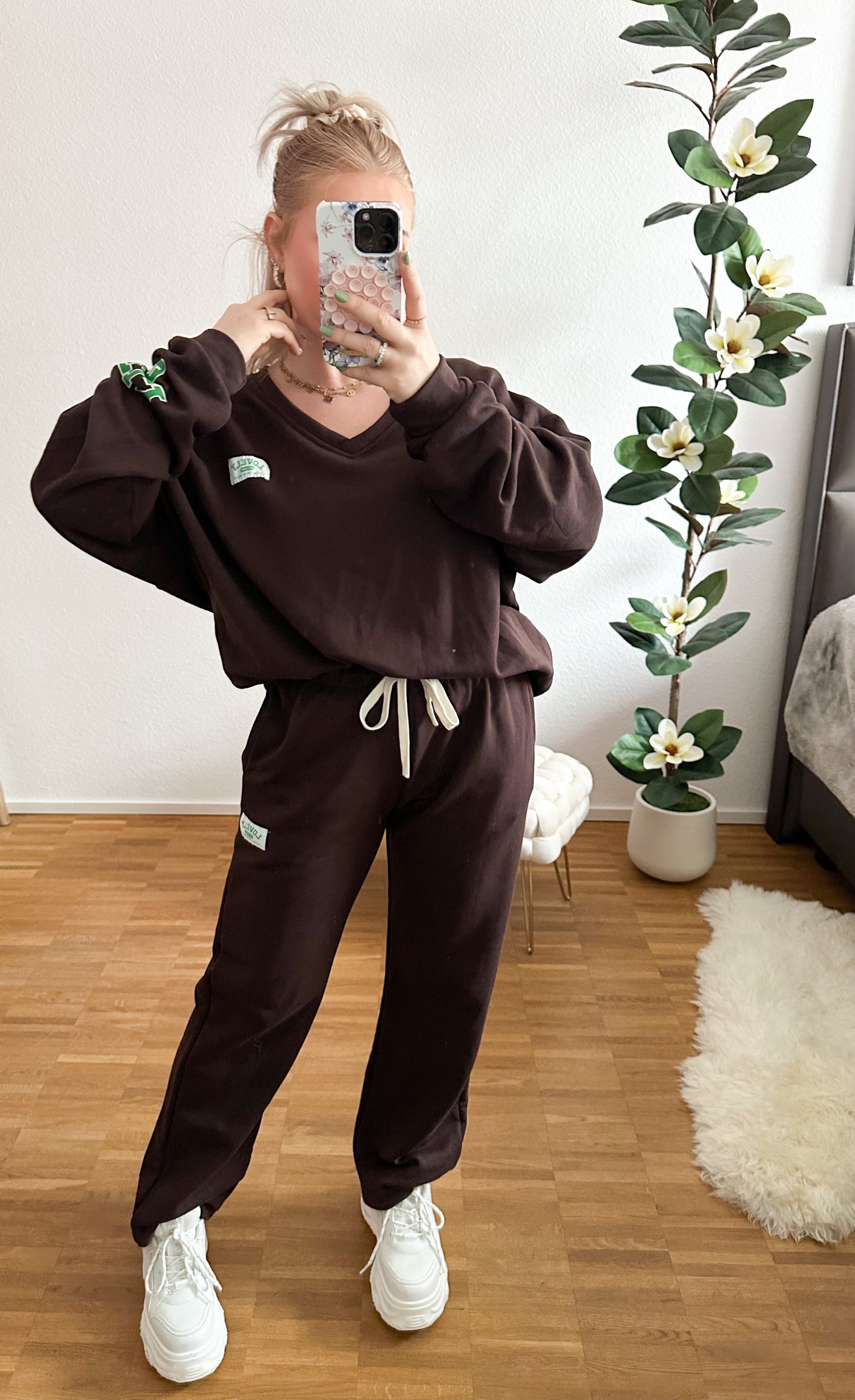 Zwei-Teiler Lovely My Girl in 4 Farben Hose mit Pullover