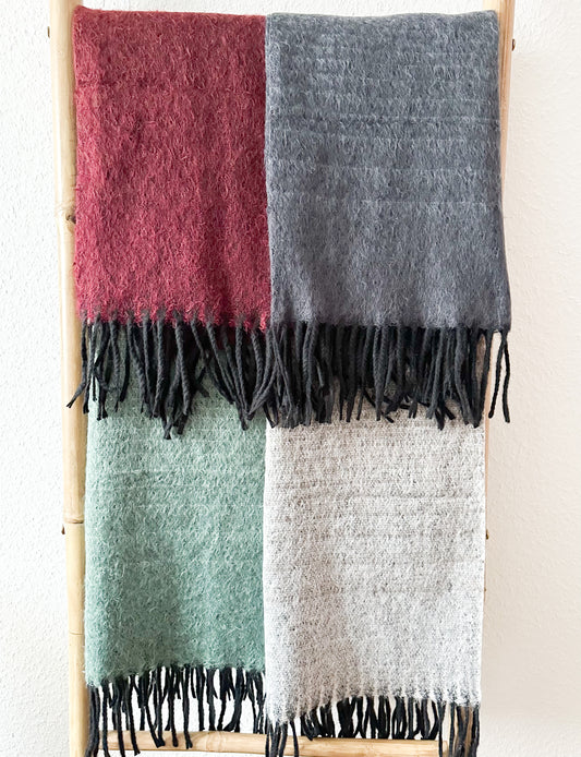 Winter-Schal Ombre super weich und kuschelig in 5 Farben