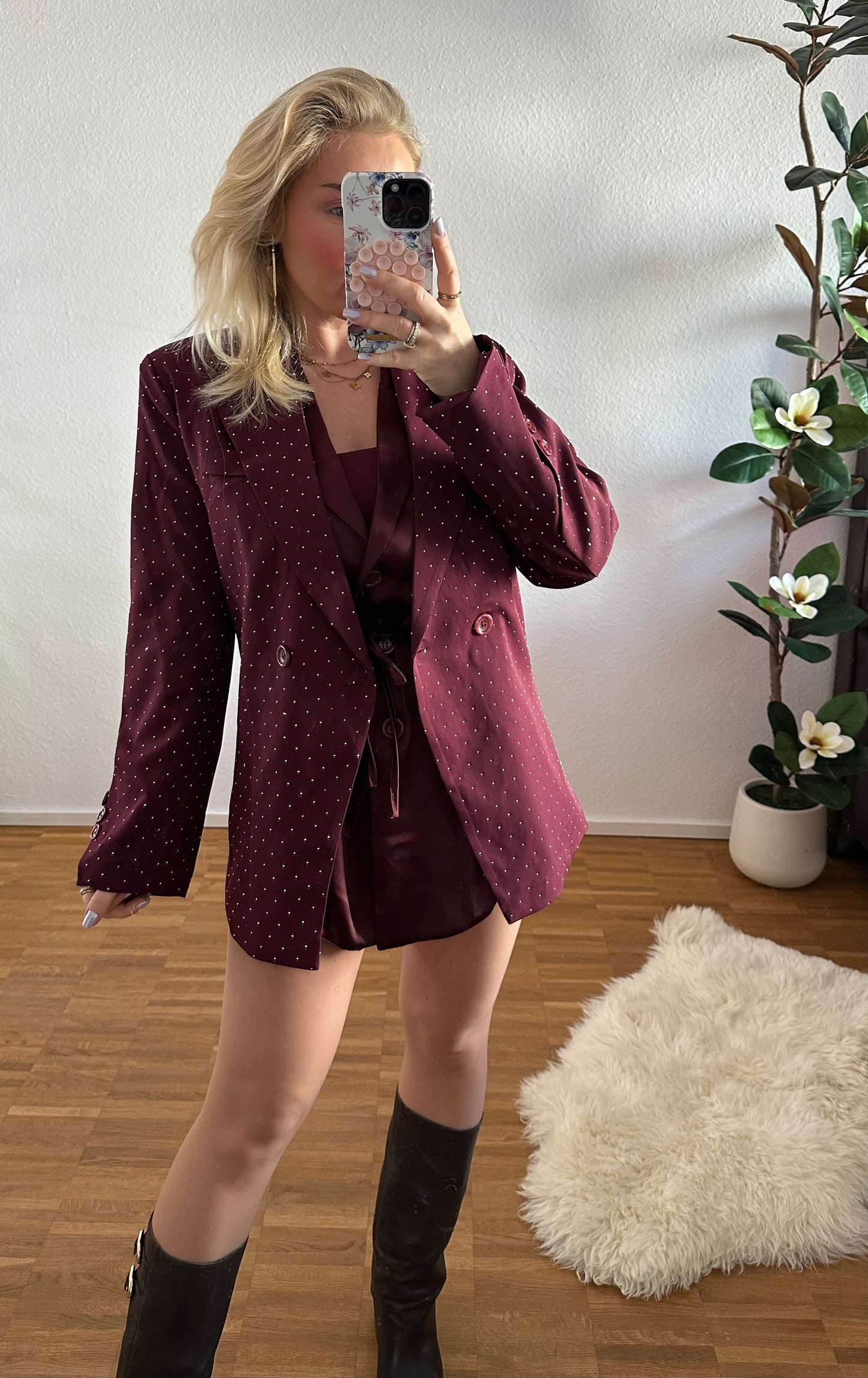 Blazer Luna mit Strass in 3 Farben