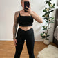 Fett-weg leggings thermo mit Fütterung 25% Elastisch