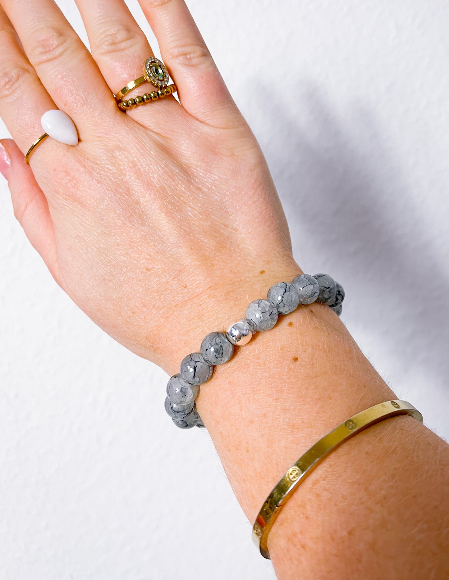 Armband Glass& Stone