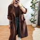 Jacke Teddy soft mit Tunnelzug in 5 Farben