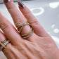 Ring doppelt Twist S.Steel*