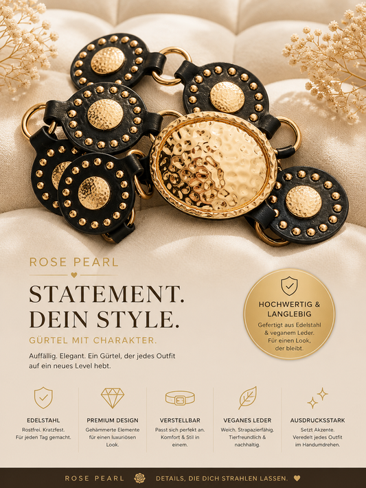 Gürtel Boho Pu Leder