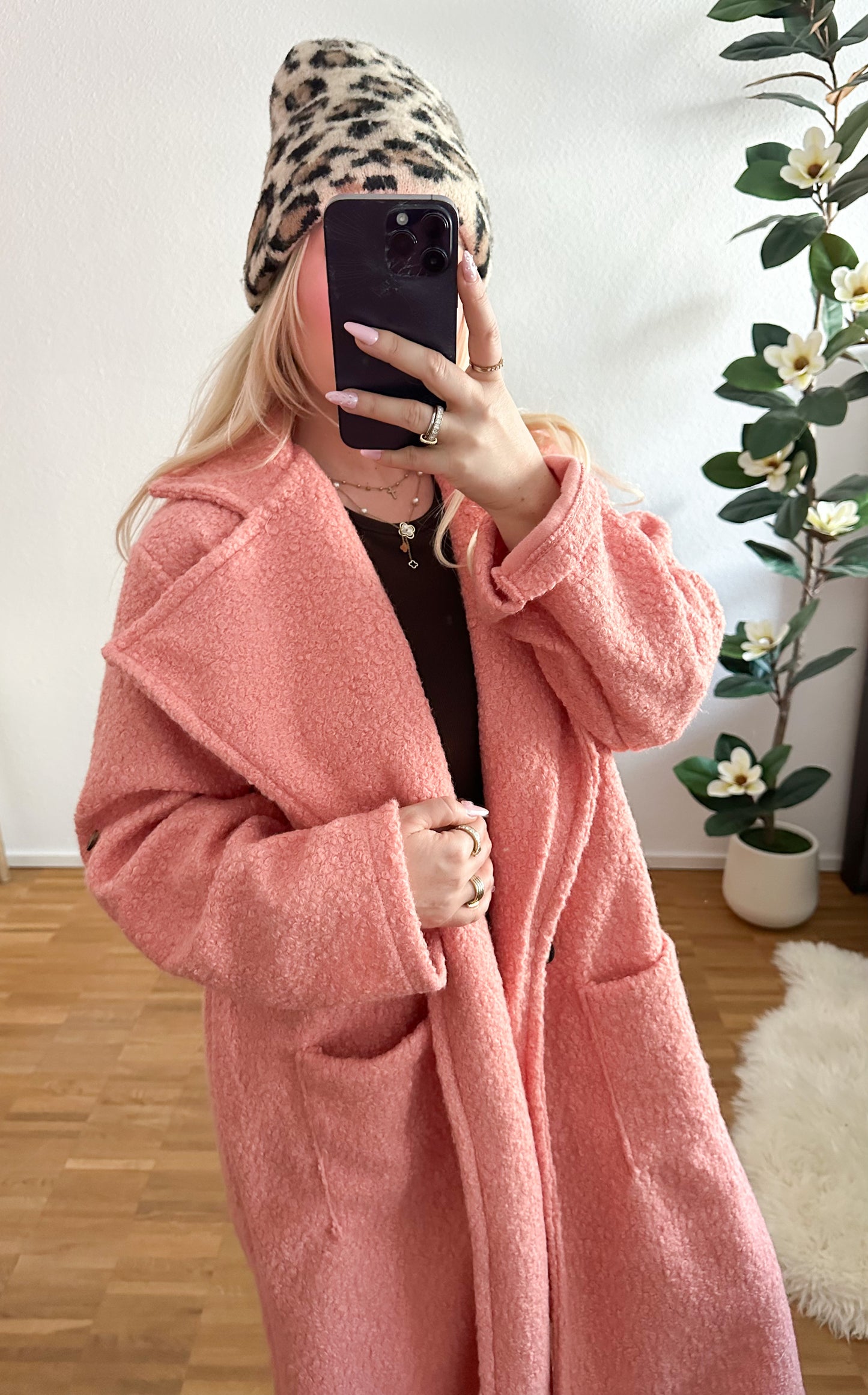 Jacke Teddy soft mit Tunnelzug in 5 Farben