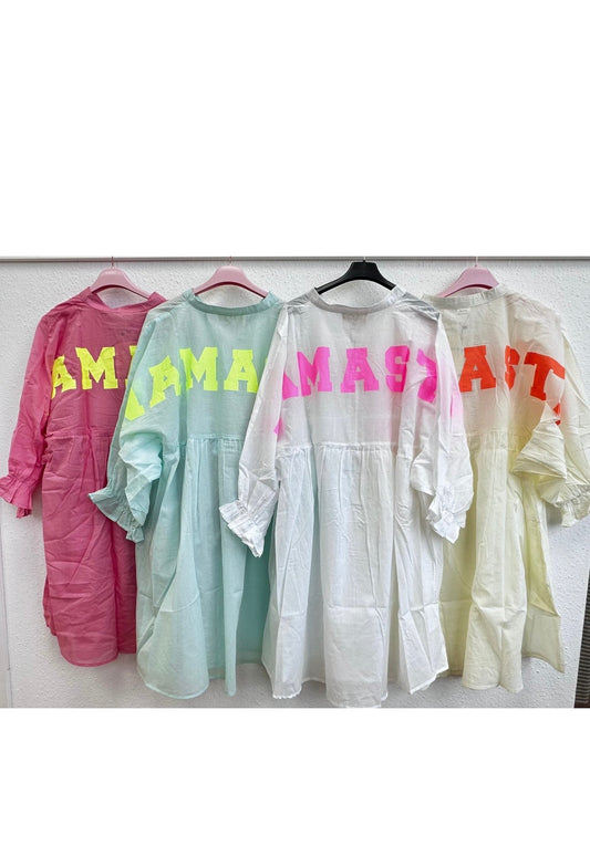 Blusen Kleid Namaste Premium 3 Farben