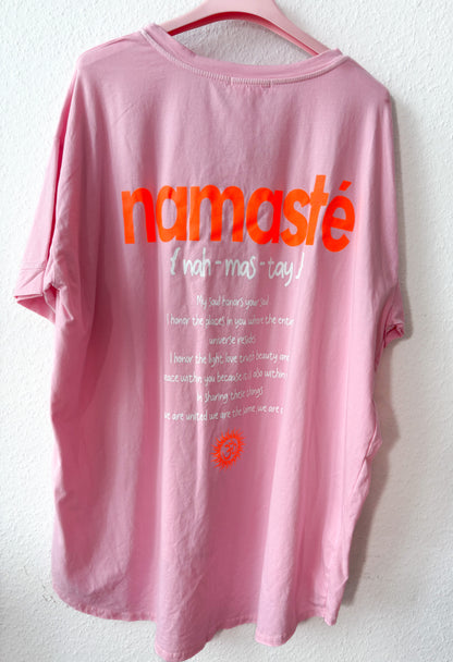 T-Shirt Namaste-Sonne 4 Farben