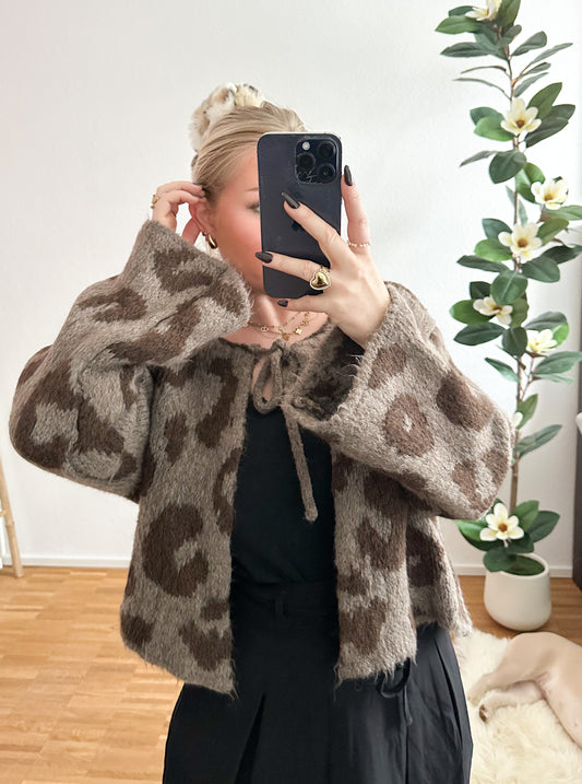 Strickpullover Schleife Leo super weich