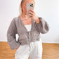 Musselin Bluse Boho Toupe