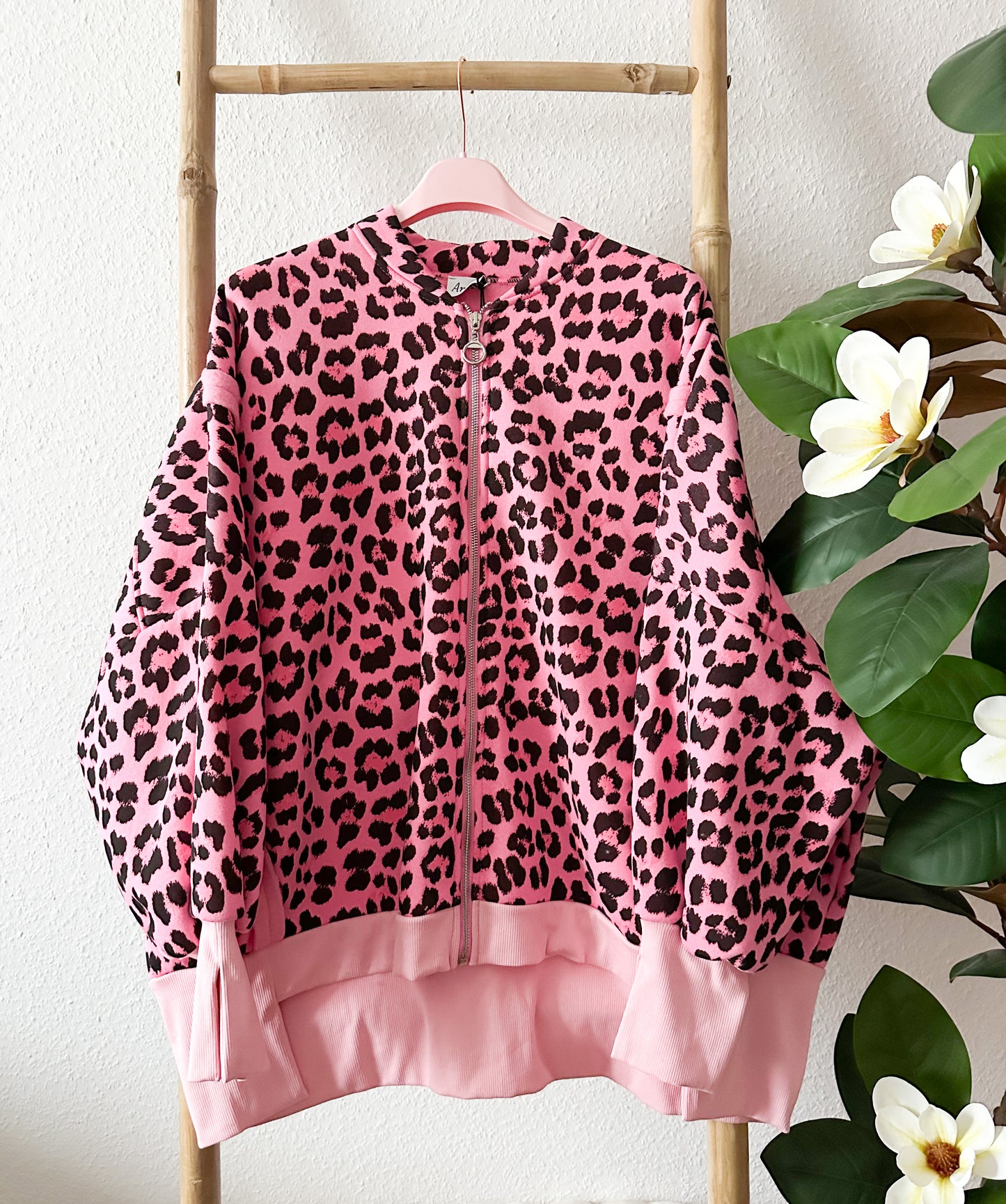 ZIP Jacke Leo in 4 Farben kuschlig weich