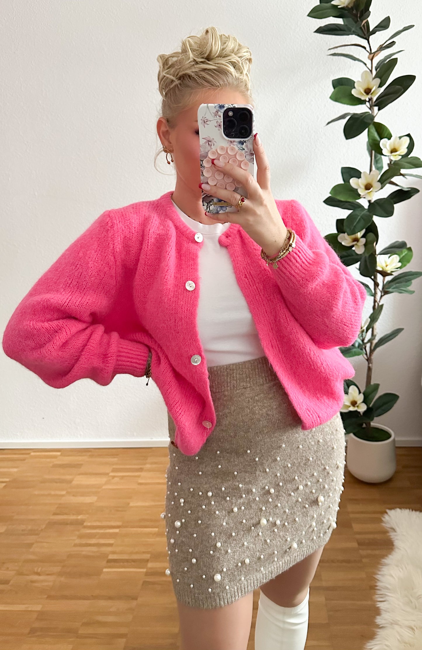 Strickjacke Alpaca super weich in 8 Farben