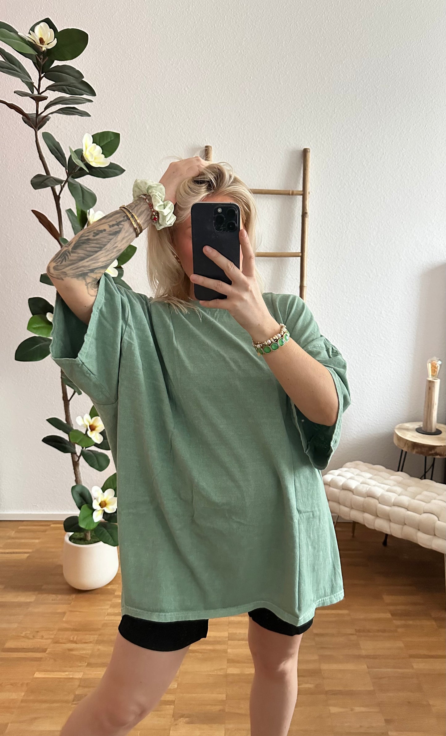 T-Shirt Erdbeere&Blumi Mint