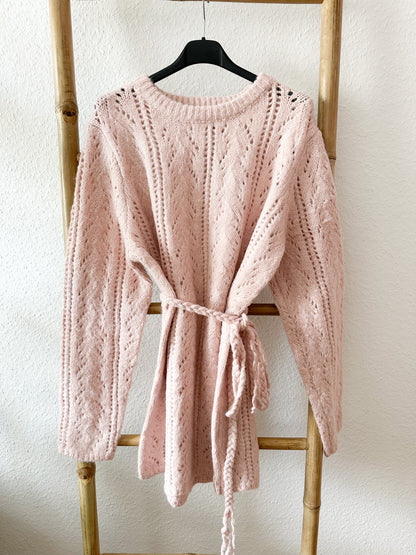 Pullover mit Gürtel 3 Farben