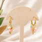 Creolen Heidi S.Steel Gold Plated