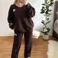 Zwei-Teiler Lovely My Girl in 4 Farben Hose mit Pullover