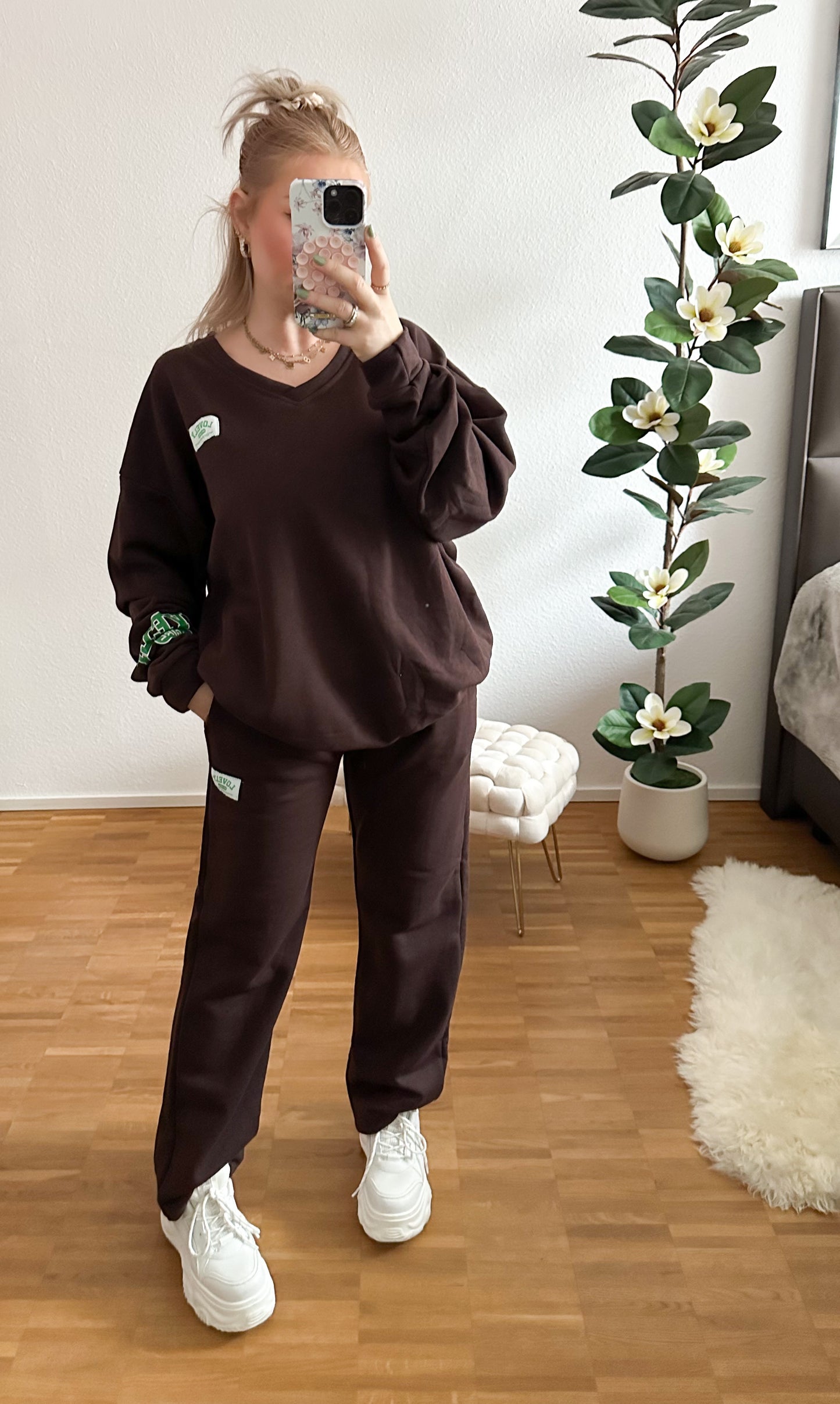 Zwei-Teiler Lovely My Girl in 4 Farben Hose mit Pullover