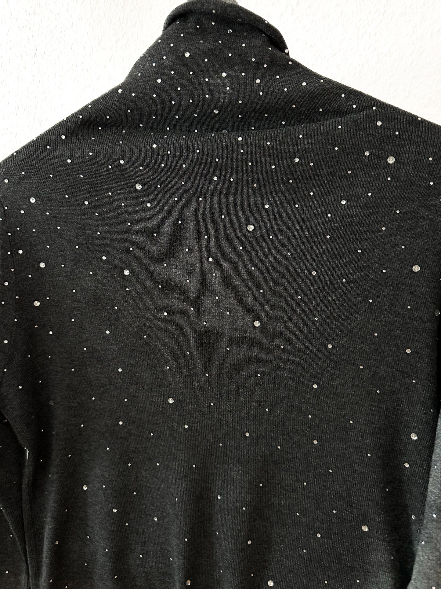 Strickpullover/Feinstrickpullover mit Strass in 3 Farben