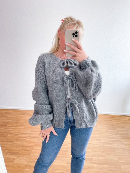 Strickpullover-Schleife super weich 4 Farben