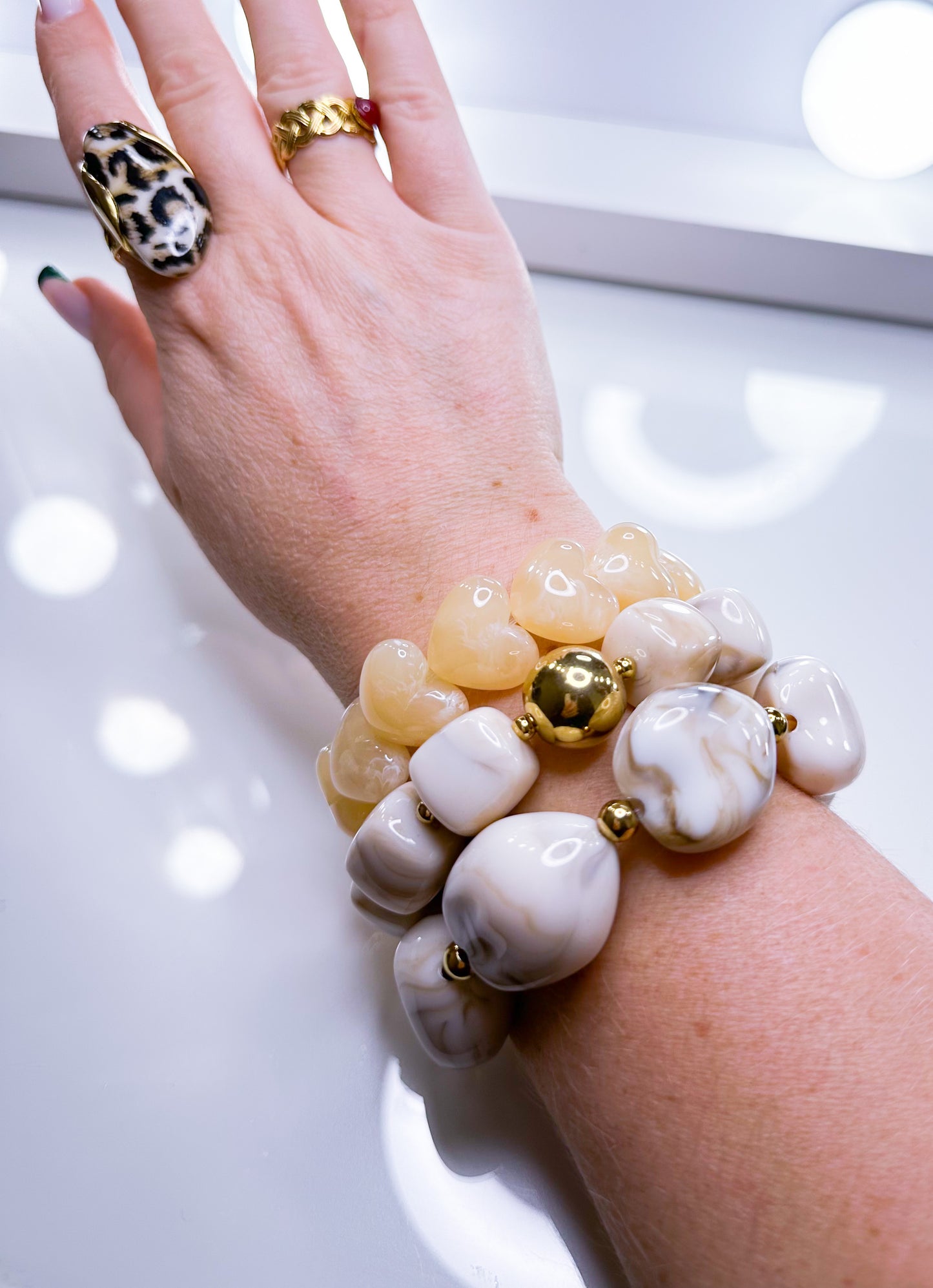 Armband Herz 4 Farben