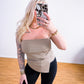 Top Off Shoulder in 4 Farben