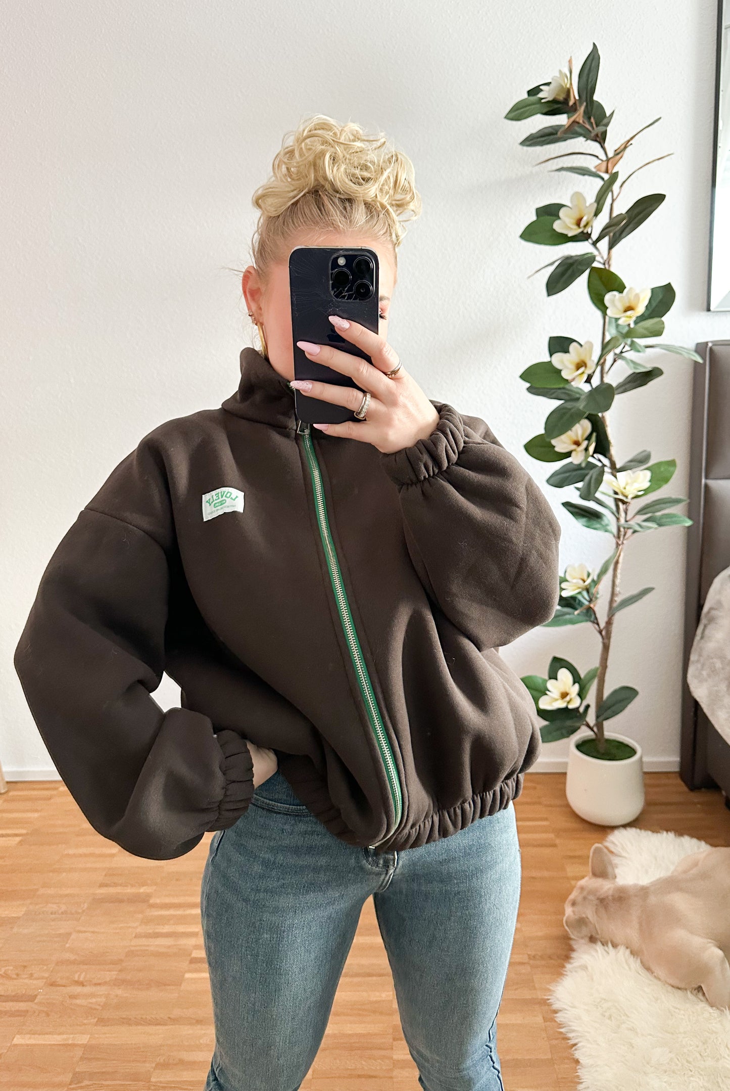 Zip-Jacke Lovely my Girl in 4 Farben Innenfutter Teddy 🧸