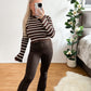 Leggings super stretchy Flare 2 Farben