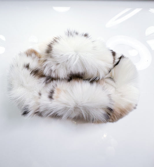 Haarklammer Plüsch klein 7,5cm