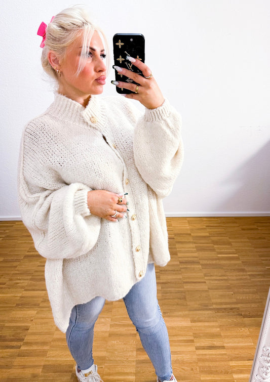 Strickjacke Lola Creme