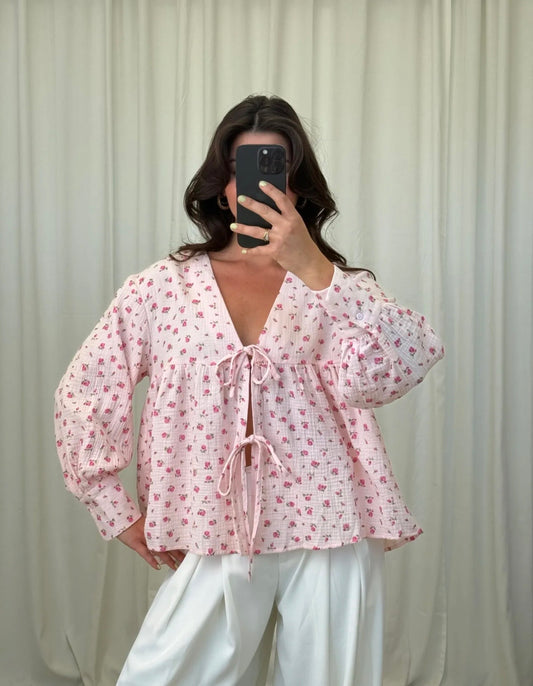 Bluse Musselin Blomi in 3 Farben