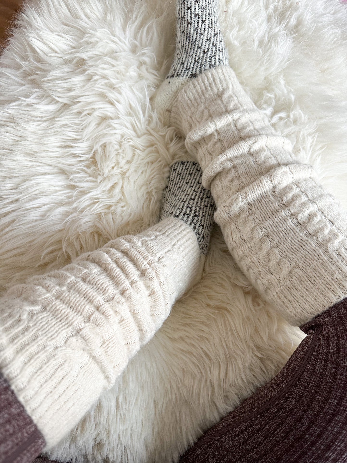 Beinstulpen super weich und elastisch in 2 Farben