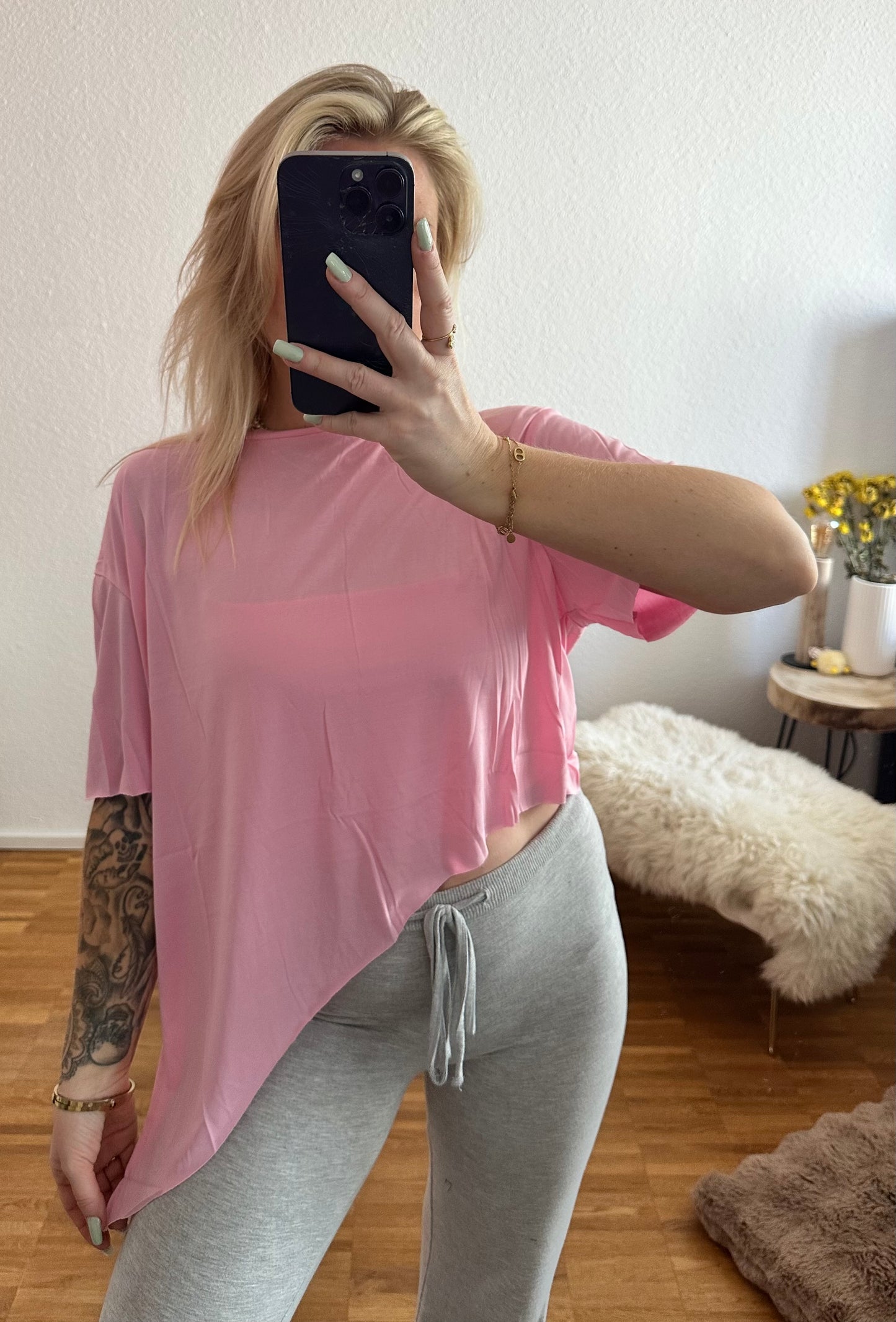 T-Shirt zum binden in 4 Farben Ultra Soft