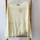 Langarm Shirt spitze in 5 Farben