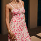 Kleid Rote Rose